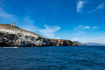Fototapeta na wymiar Anacapa Island in Channel Islands National Park