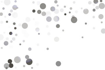 Silver glitter confetti, great design for any purpose. Party decor.