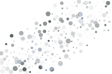 Silver glitter confetti, great design for any purpose. Party decor.