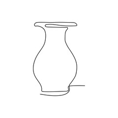 vases. Antique and modern tableware, ceramic bottle, museum exhibit, Greek art. line art. vector drawing. on a white background.