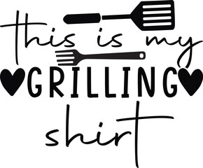 this is my grilling shirt