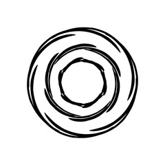 vortex logo design simple concept 