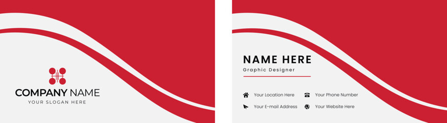 Typography-Focused Business Card Design