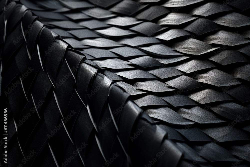 Poster carbon texture. generated by ai.