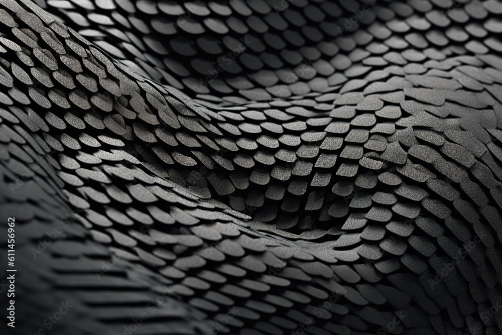 Poster carbon texture. generated by ai.
