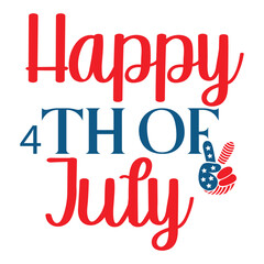 4th july shirt design Print template happy independence day American typography design.