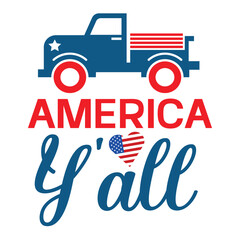 4th july shirt design Print template happy independence day American typography design.