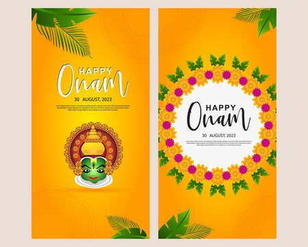 Onam, also known as the harvest festival of Kerala, is a significant celebration in South India.