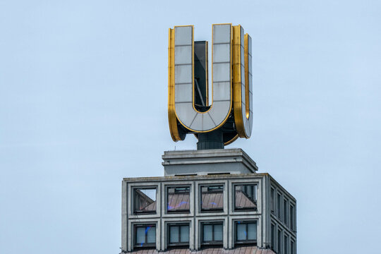 Dortmund, Germany, May 29, 2023, Skyscrapers, The U-Tower or Dortmunder U is a former brewery building