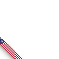 american flag ribbon 