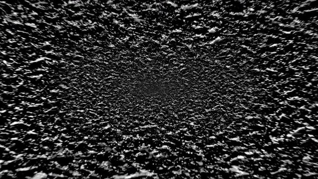 Movements in the depth of the textured surface. Grunge background, rendered animation. Use for background and texture.