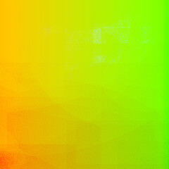 Nice light orange and green gradient square background, Usable for social media, story, banner, poster, Advertisement, events, party, celebration, and various design works