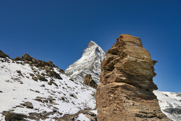 The Matterhorn, the most beautiful mountain in the world.