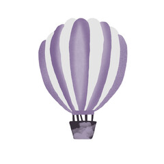 Fototapeta premium hot air balloon in blue sky