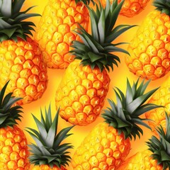 pineapple pattern - generative AI
