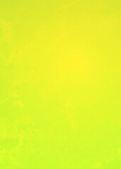 Fototapeta premium Plain yellow color gradient design vertical background