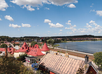 Obraz premium view of the old town of kotor