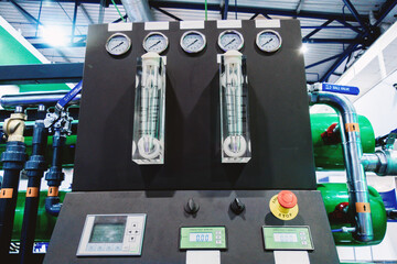 Control devices for reverse osmosis systems, water treatment.