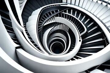 abstract background with spiral