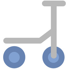 A customizable icon of cyclist 