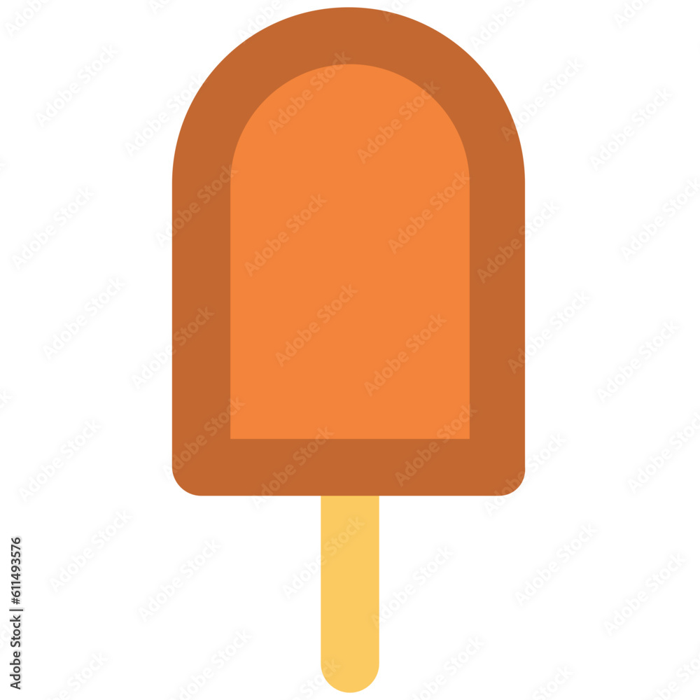 Canvas Prints an icon of ice pop, frozen dessert