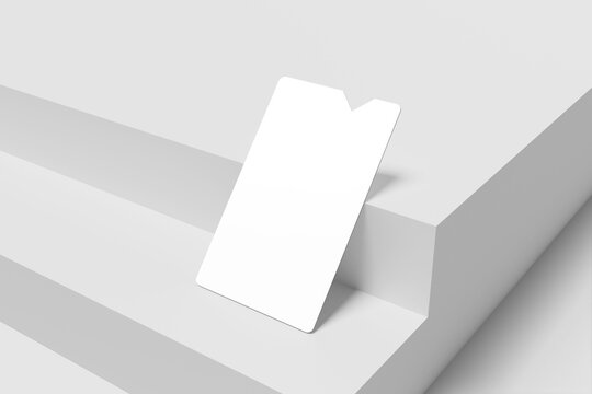 Minimalist Voucher Card Mockup for showcasing your design to clients