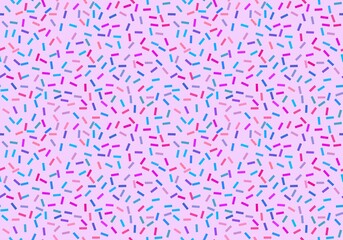 Birthday sugar sprinkles seamless festive candy pattern for wrapping paper and fabrics and linens and kids