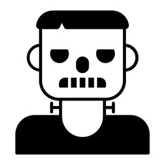 Frankenstein Glyph Icon