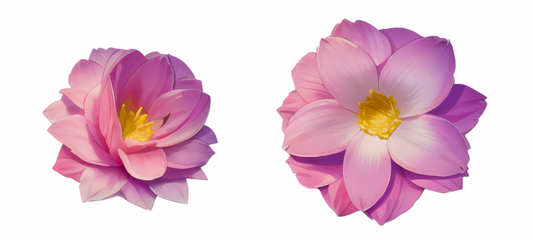 flowers isolated on transparent background, isolated, extracted, png file
