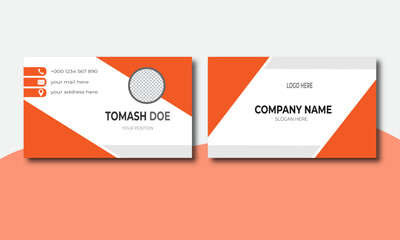 Business card template