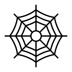 Spider Thin Line Icon