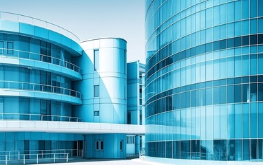 Obraz na płótnie Canvas 3d rendering of modern office building