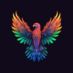 Colorful Logo- Eagle
