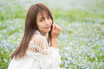 Fototapeta premium 美しい日本女性