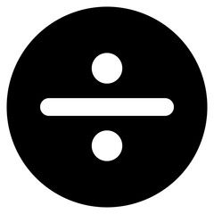 divide glyph icon