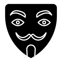 Hacker Glyph Icon