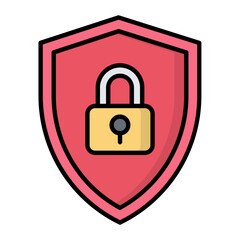 Protection Line Color Icon