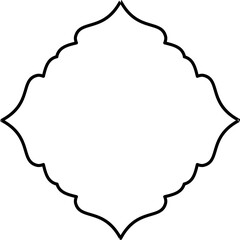Islamic Arch frame, Islamic frame, Islamic border