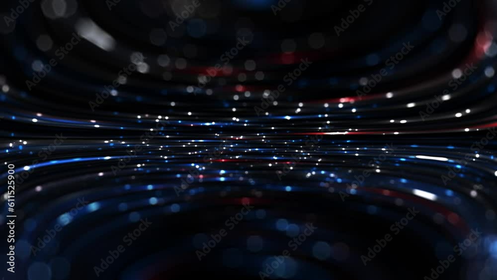 Poster luminous display of abstract light and motion. vibrant and dynamic abstract glow and bokeh with smoo