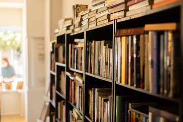 books in library