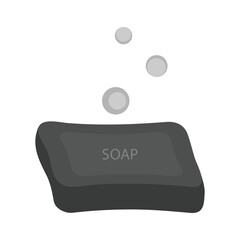 bar soap icon vector