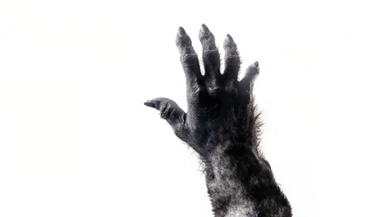 furry scary monster  werewolf paw © Julya