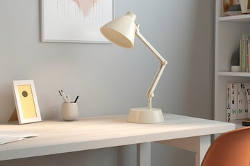 Mockup of a desk lamp Generative AI
