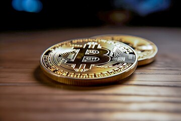 Moeda Brilhante de Bitcoin, Investindo na Criptomoeda Mais Valiosa