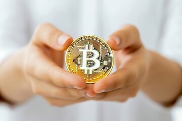 Moeda Brilhante de Bitcoin, Investindo na Criptomoeda Mais Valiosa