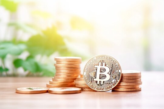 Moeda Brilhante de Bitcoin, Investindo na Criptomoeda Mais Valiosa