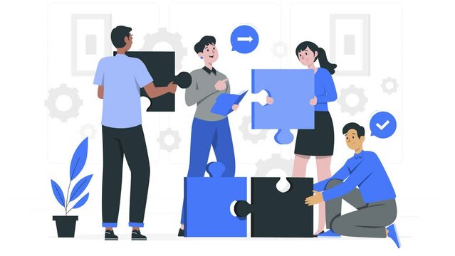 group of peopels soul a puzzel