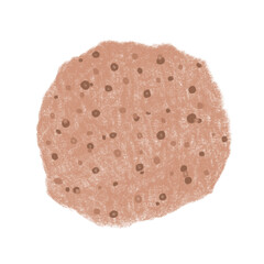 cookie isolated on white
