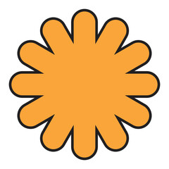 Yellow Sparkle Retro 