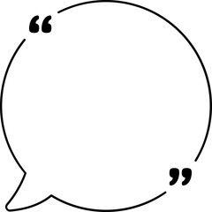 Quote Box Frame Template